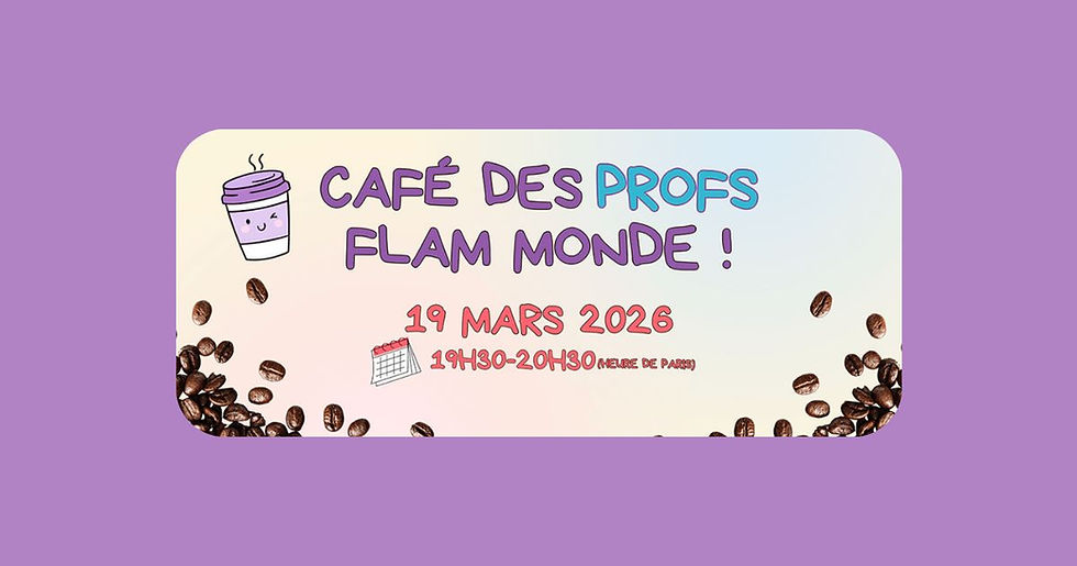Retour des cafés Flam Monde avec une nouvelle formule !