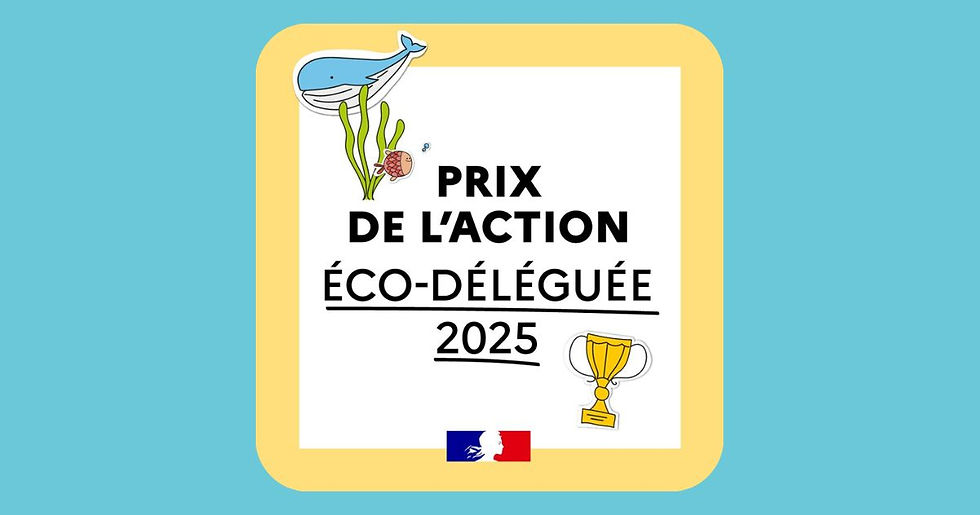 Lancement de la 5ème édition du prix de l'action éco-déléguée de l'année