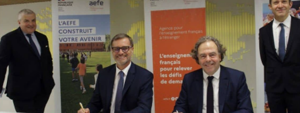 Accord-cadre entre le groupe éducatif Odyssey et l’AEFE