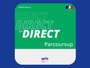 Parcoursup : chat en direct spécial vœux sur l'instagram de l'AEFE