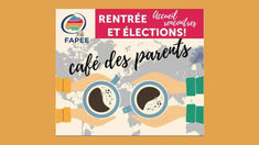 Café des parents le 10 septembre à la FAPEE
