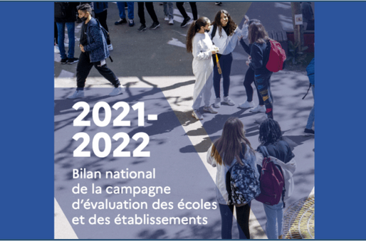 Bilan national de la campagne d’évaluation des écoles