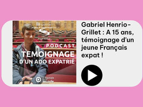 Podcast témoignage : la vie d’un jeune expatrié !