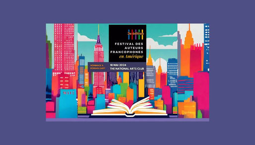 3ºFestival des auteurs francophones en Amérique du 16 au 18 mai