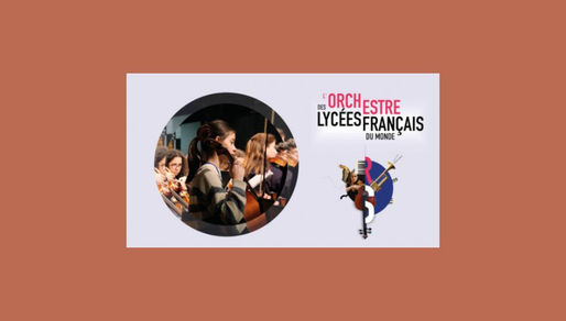 Dixième saison de l'Orchestre des lycées français du monde : les jeunes artistes en répétition avec leur cheffe d'orchestre