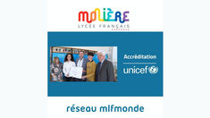 Le Lycée Français Molière de Saragosse honoré par l'UNICEF España pour son Engagement envers les droits de l'enfant