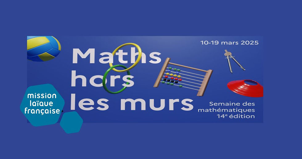 À l’occasion de la 14ᵉ Semaine des Mathématiques, le réseau mlfmonde réaffirme son engagement pour un enseignement décloisonné et interdisciplinaire 