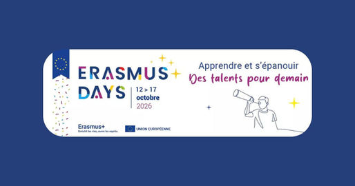 🌍 Erasmus Days 2026 : Célébrer les compétences pour l’Europe de demain