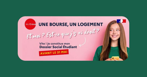 Derniers jours pour faire votre demande de bourse et logement étudiant !