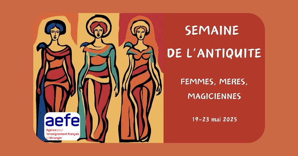 Participez à la Semaine de l'Antiquité au mois de mai 2025 !