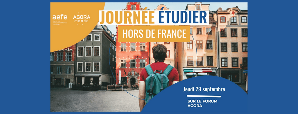 Journée Agora « Étudier hors de France » le 29 septembre