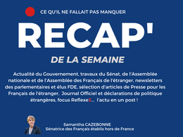🆕 RECAP’ DE LA SEMAINE : DU 1er AU 5 SEPTEMBRE 2025
