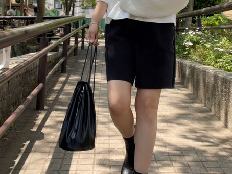 ハーフパンツコーデにハマる。