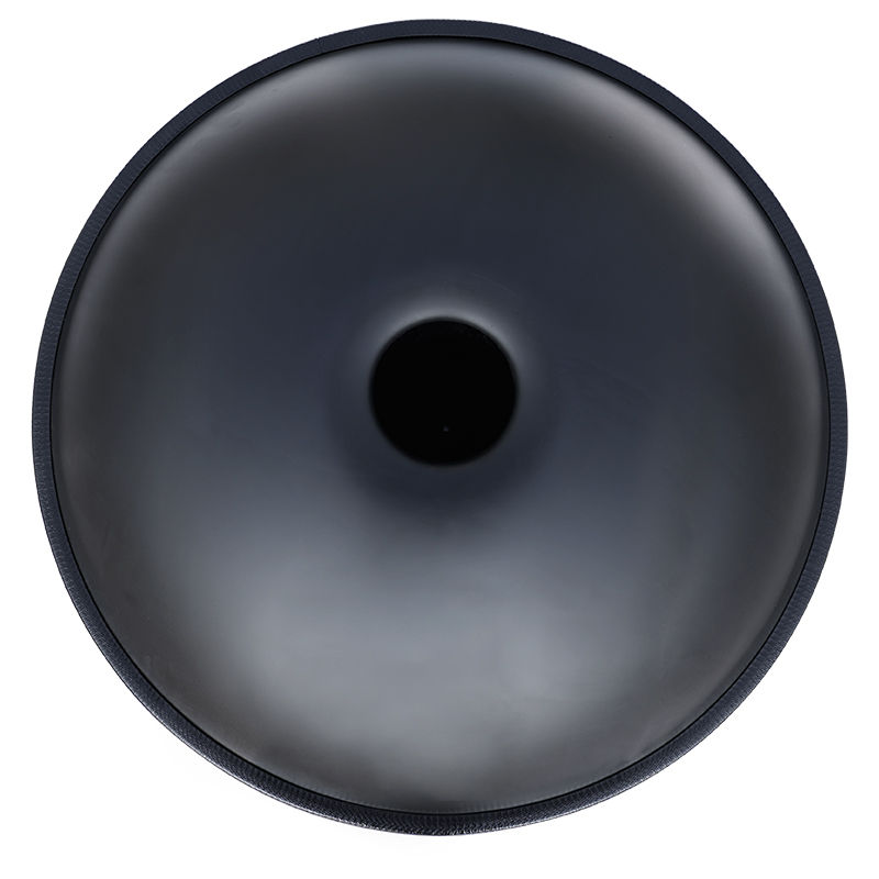 Thumbnail: 9/10-Note Nitrided Steel Handpan - Black Mandala