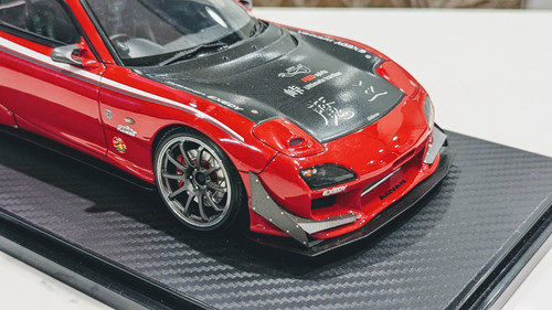 1/18 Ignition Models - FEED Mazda RX-7 (FD3S) - Red HOT VERSION