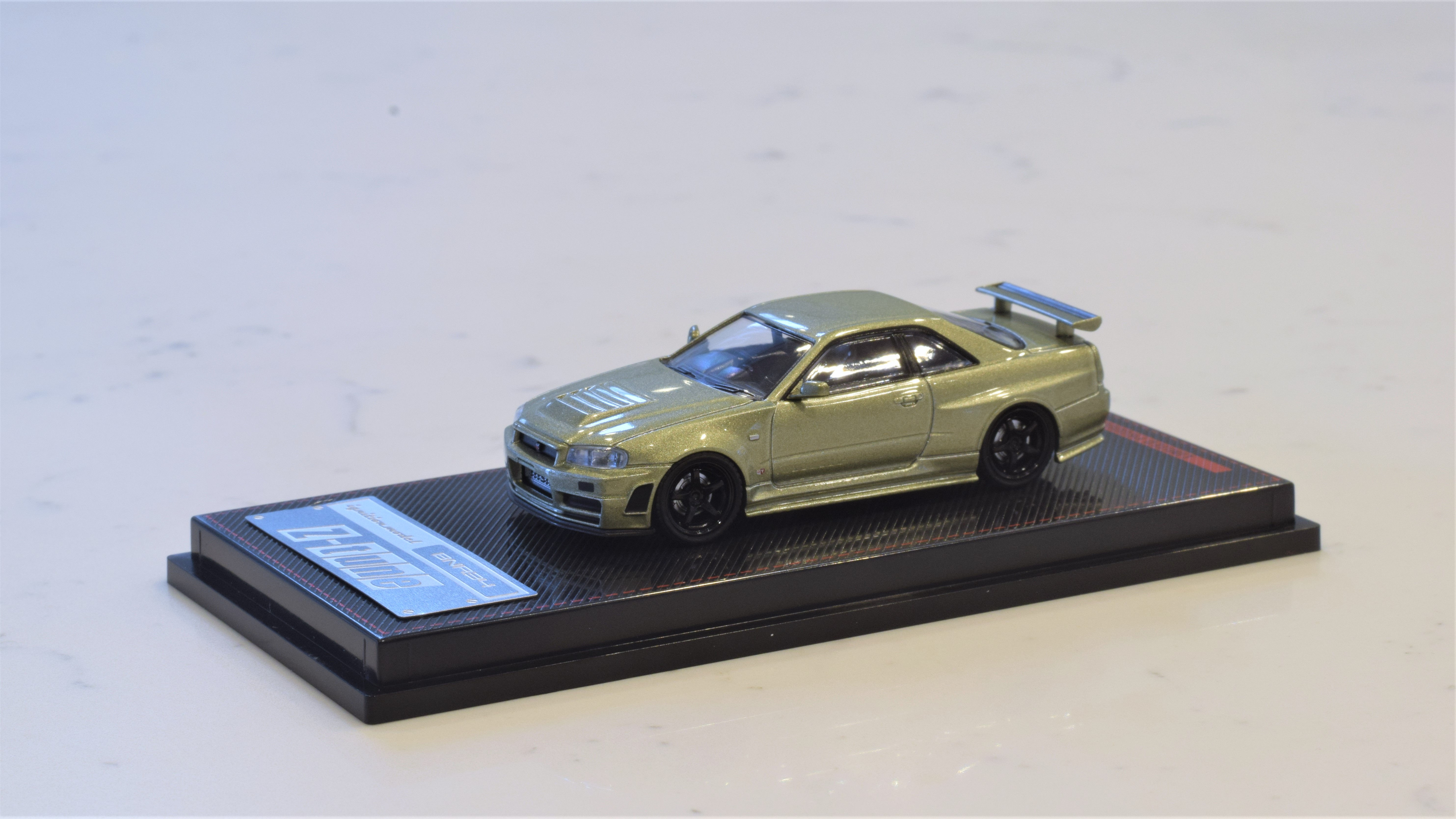 1/64 IGNITION MODEL - Nissan Skyline GT-R NISMO Z-TUNE - MILLENIUM JADE