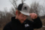 Thumbnail: Gray Moustache Trucker Hat