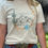 Thumbnail: "On Mountain Time" Graphic Tee Closeup