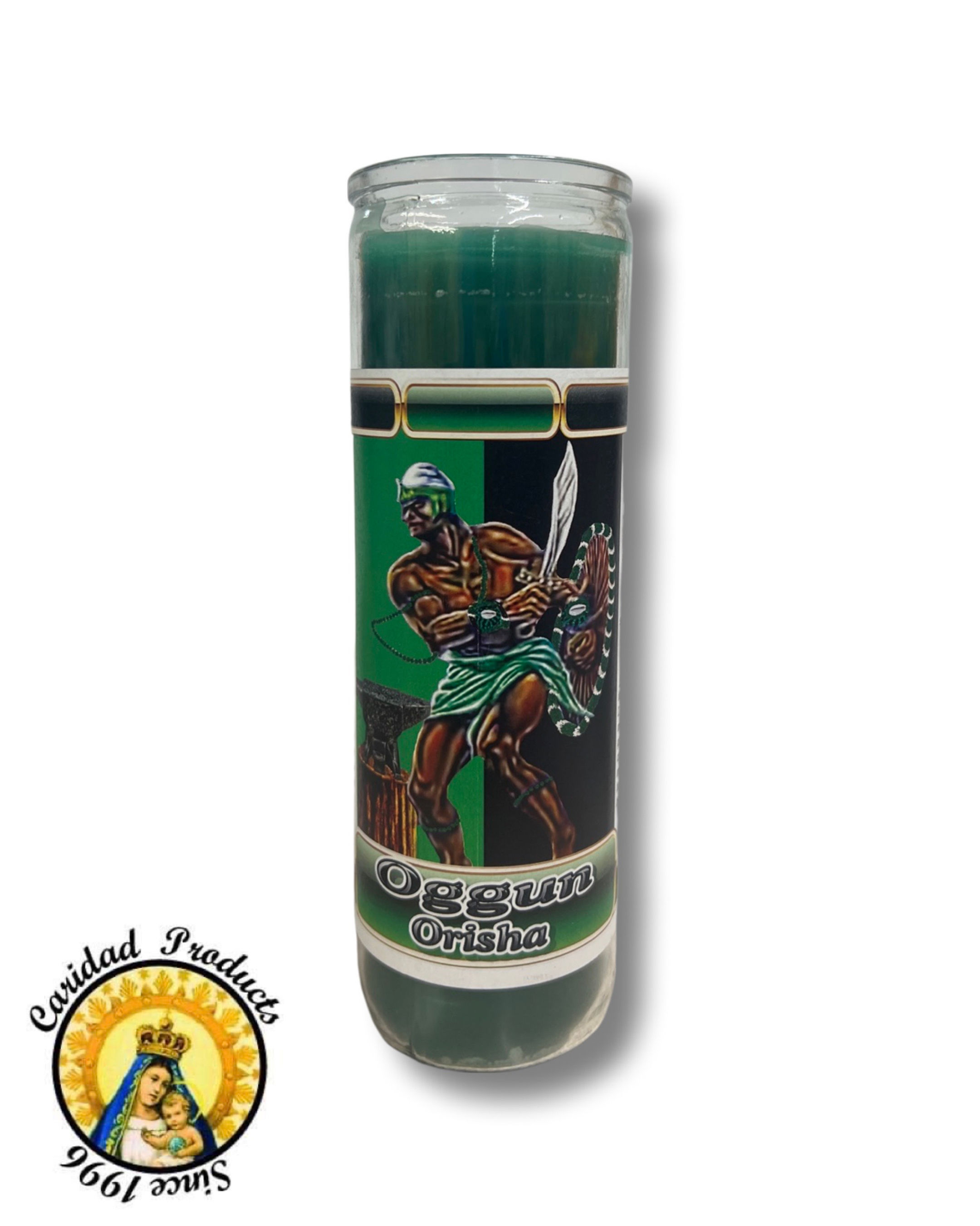 Ogun Orisha Candle