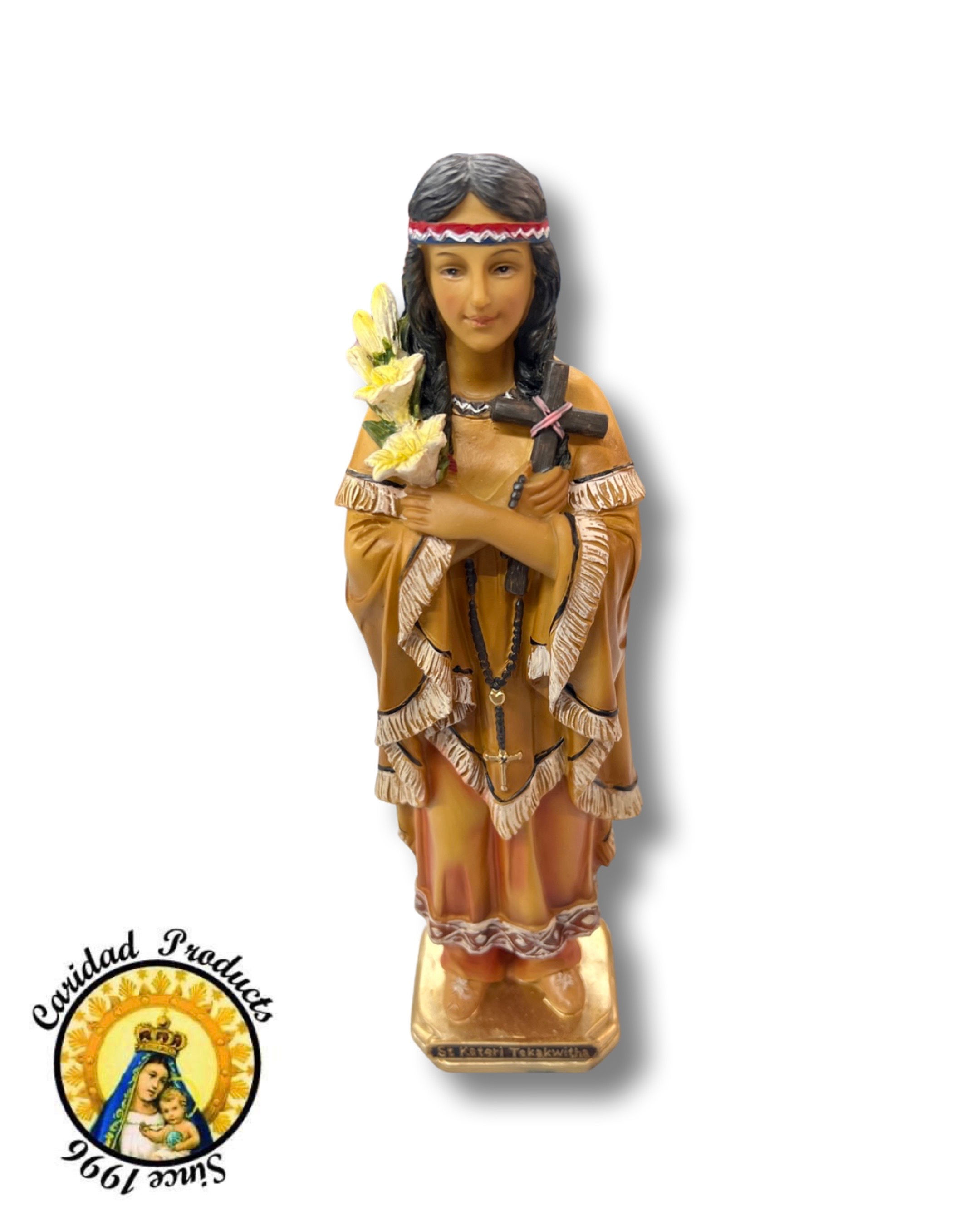 12 Inches St. Kateri Tekakeitha