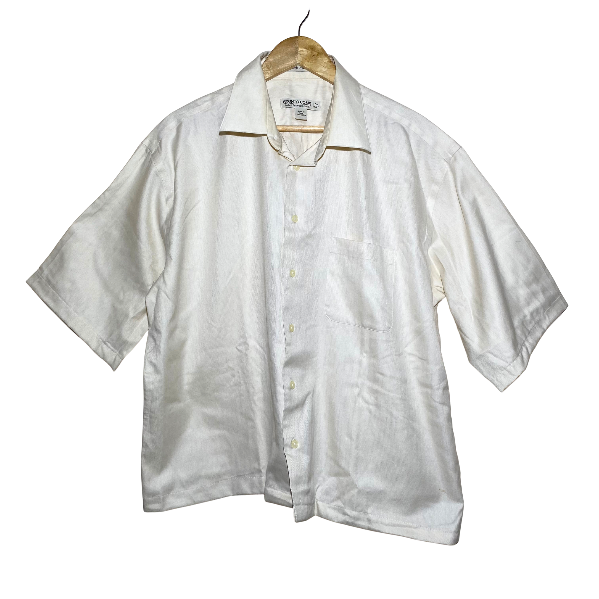 Pronto Plain Cream Polo