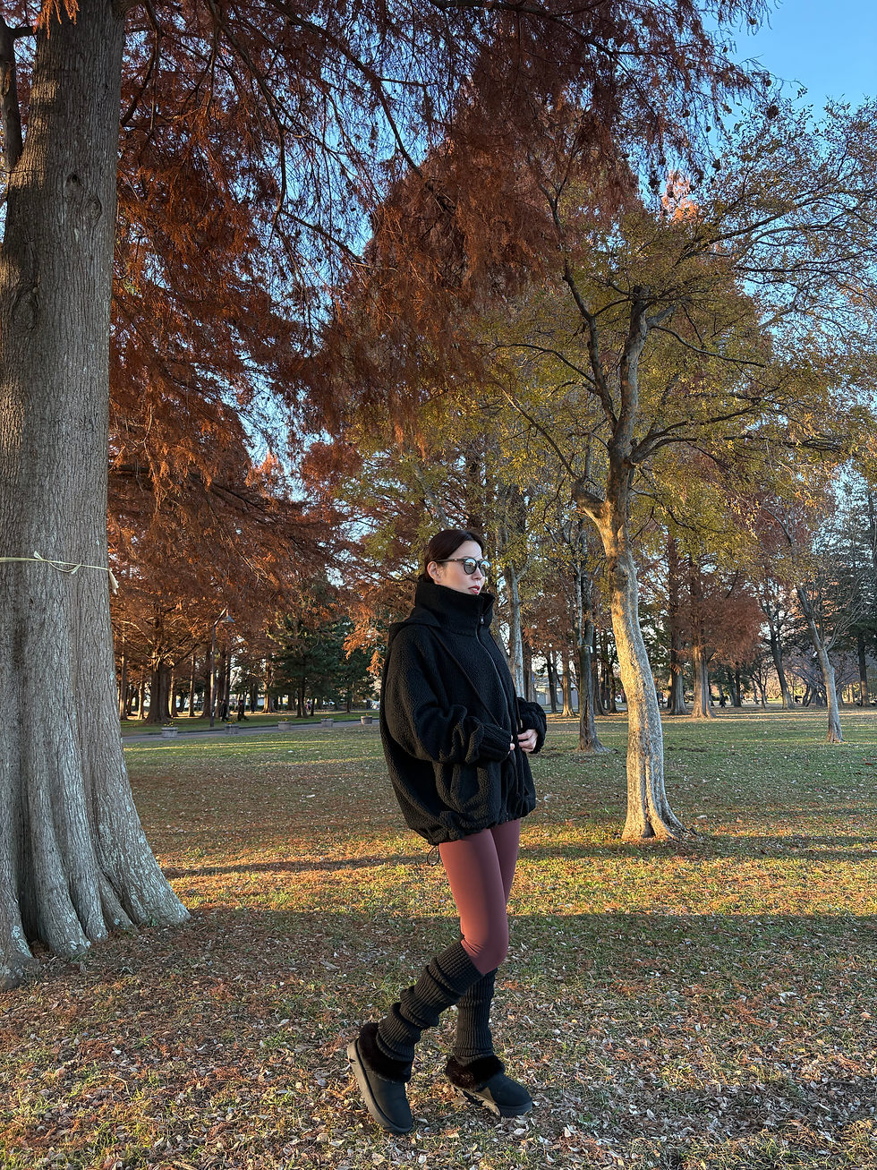 サムネイル： Wool Blend Teddy Coat【Black】