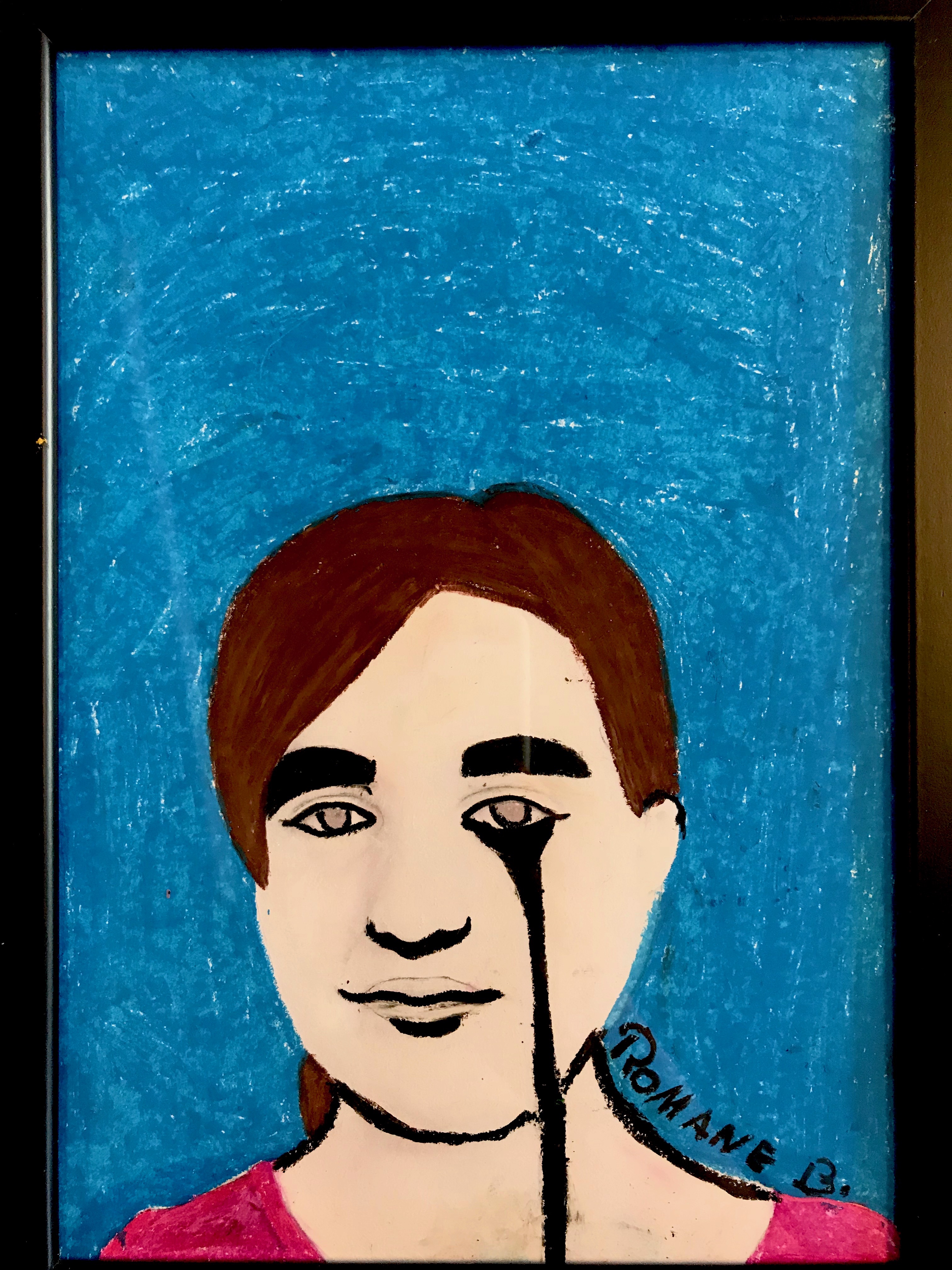 Autoportrait par Romane