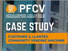 CASE STUDY: Customer 2, Llanteg Vending Machine
