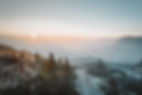 Sunset over the Mountains