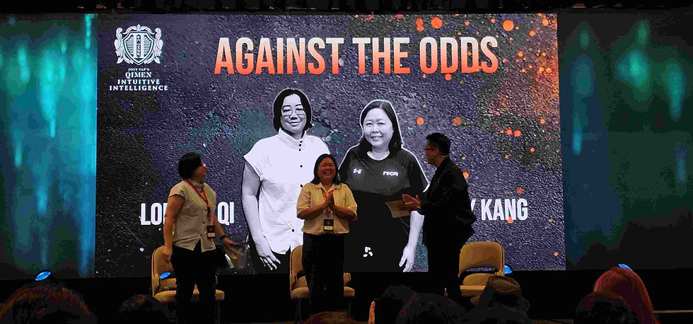 Against The Odds Sharing at MBS Singapore