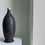 Miniature : Bouteille en céramique décor bleu incisé sur fond brun, signée Albert Thiry, Vallauris années 50 – Galerie Volga