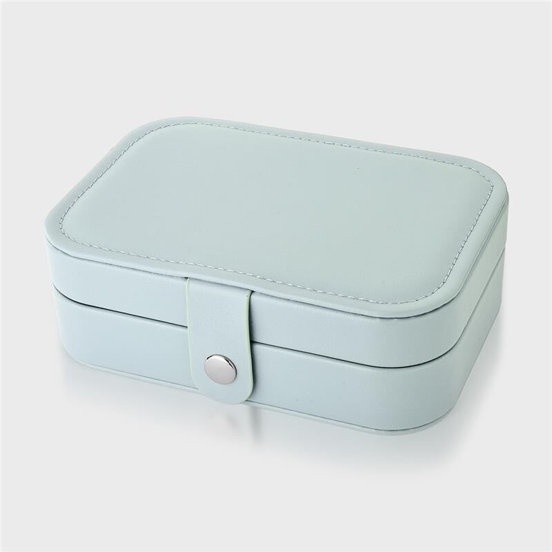 Miniatura: Porta-joias em Courino Verde Claro com divisão Doce Amora