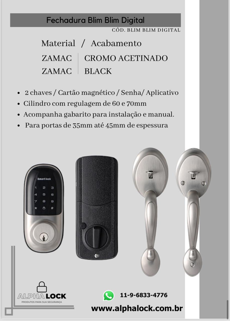 Fechadura Blim Blim Digital