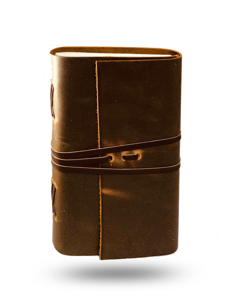 Thumbnail: Cowhide Journal w/strap