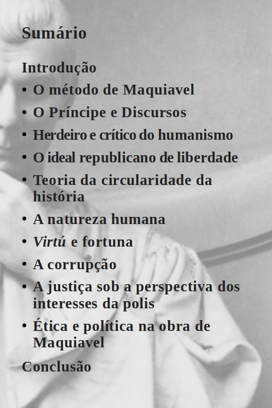 Miniatura: Para compreender Maquiavel