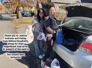 Donation from Milford Hospitality Group