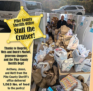 Pike Country Sheriff's Office donations