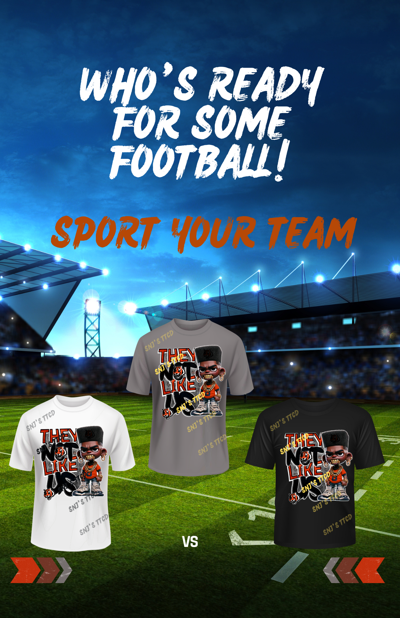 "They Not Like Us" Tees