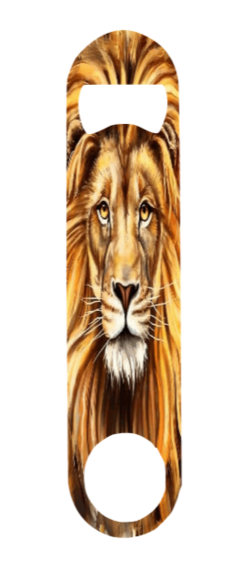 Thumbnail: Lion, Coaster and Bottle opener, 5 piece set