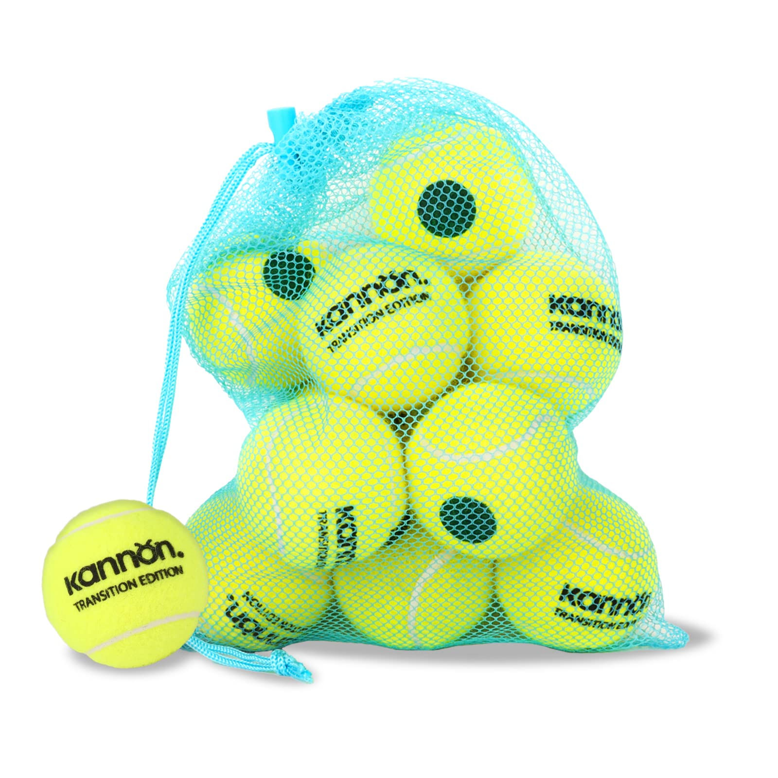 YUESHENG Tennis Balls Green Dot Tennis Balls -25% Low Compression Stage Tennis B