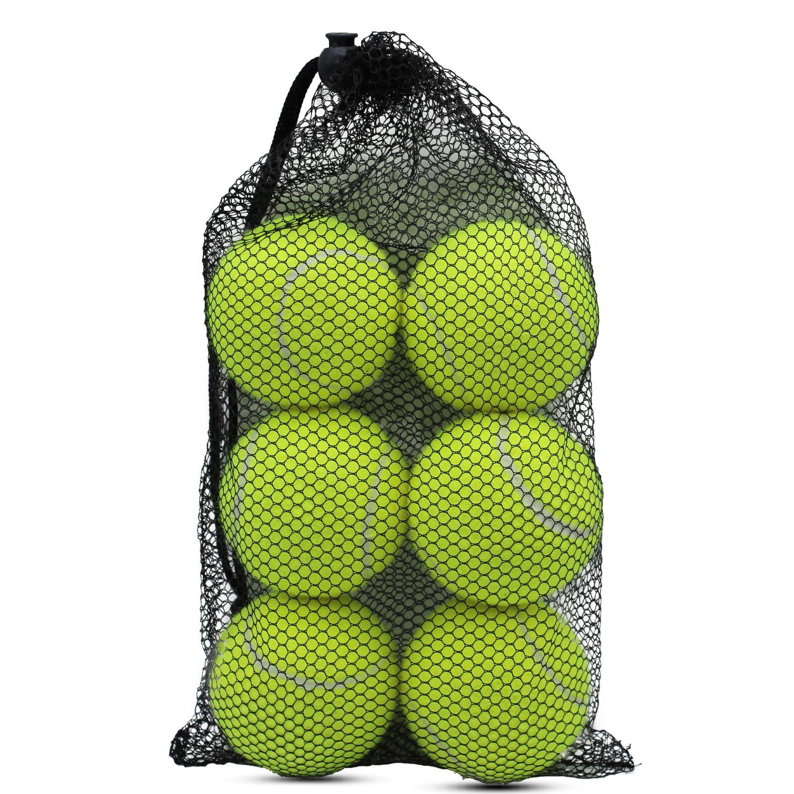 SHYUJAJIE Tennis Balls 6 Pack Training Tennis BallsHigh Elasticity Practice Tenn