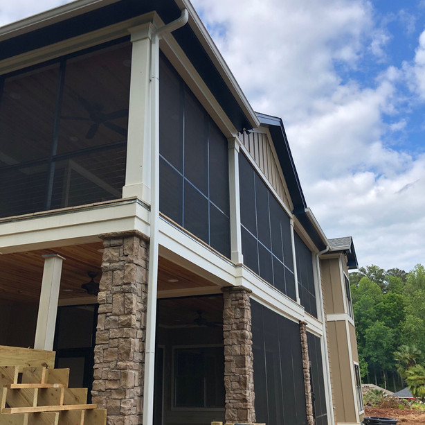 Custom Screenend in Porch