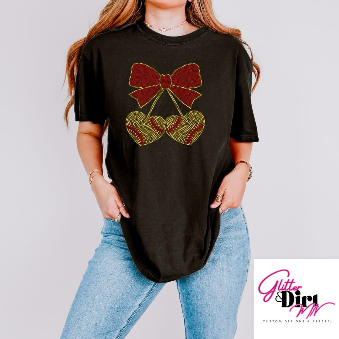 Spangle softball (T-shirt or Hoody)