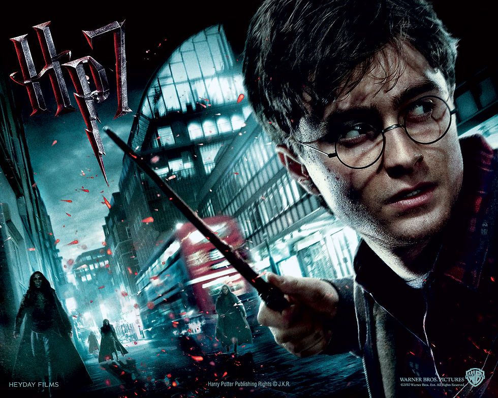 Carátula de Harry Potter 7