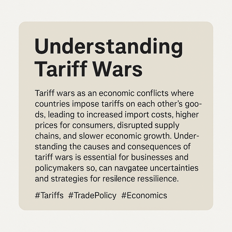 Why Tariff Wars Are More Than Just Headlines 🚢💰