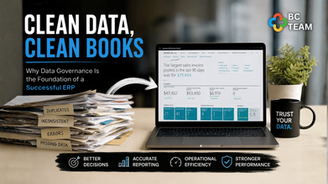 Clean data, clean books: why data governance is the foundation of a successful ERP