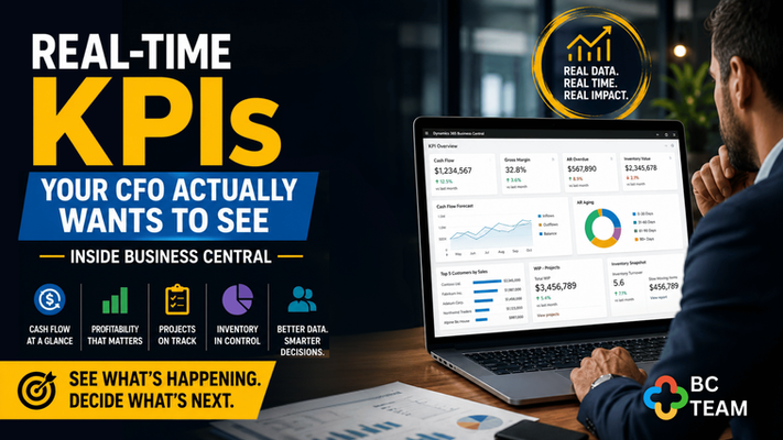 Real-time KPIs CFO