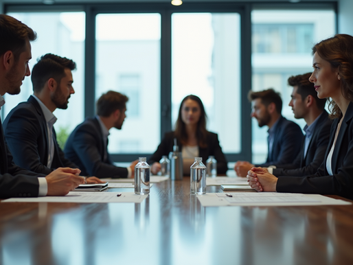 Team collaborating on ERP setup stages