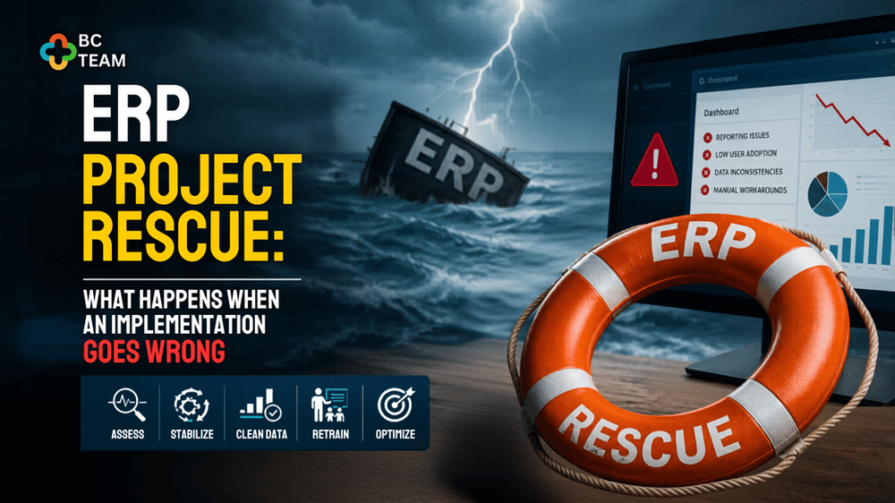 ERP project rescue: what happens when an implementation goes wrong