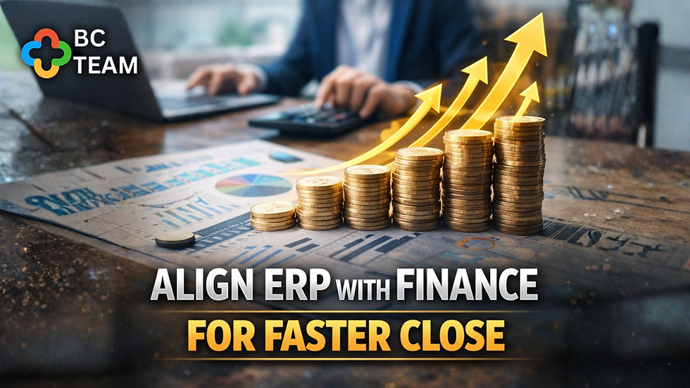 How to Align ERP with Your Finance Processes for Faster Close